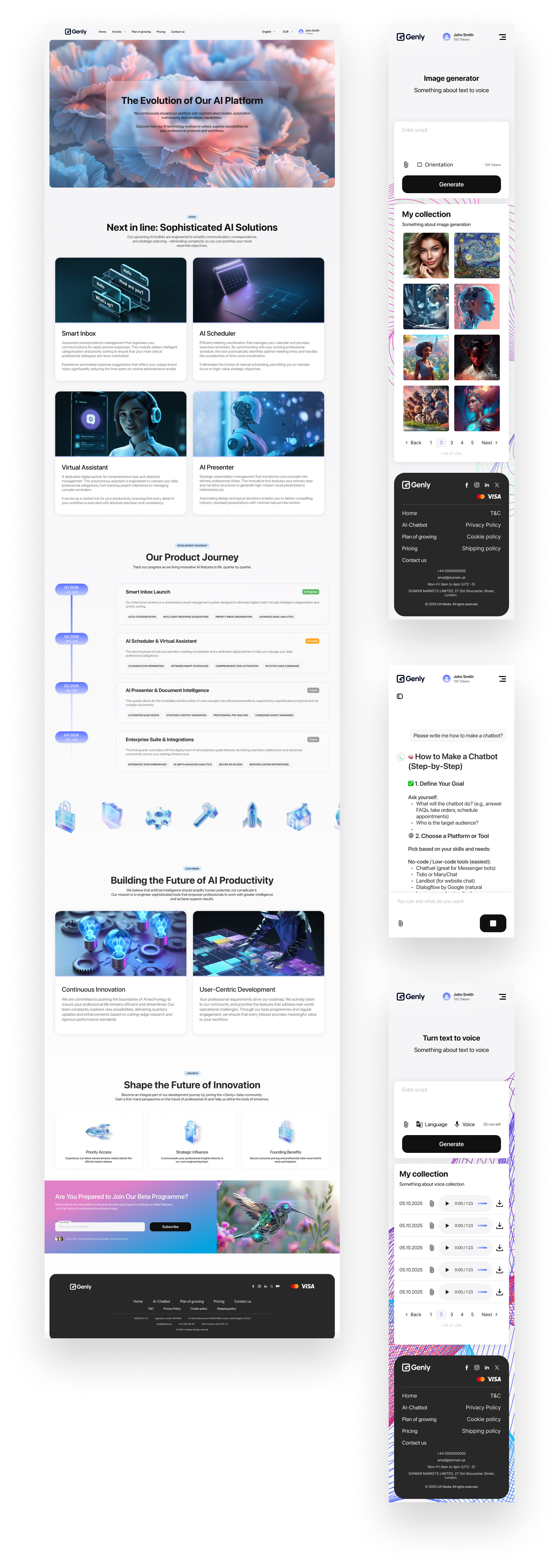 Genly — hero · Unlock the power of AI
